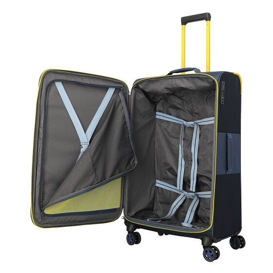 Travelite Color Craze 4 wielen Trolley L 77 cm