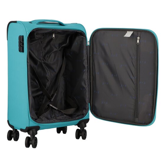 d&n Travel Line 6854 4-wiel cabinewagen 55 cm