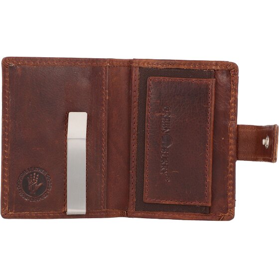 Greenburry Vintage Portemonnee RFID-bescherming Leder 7 cm