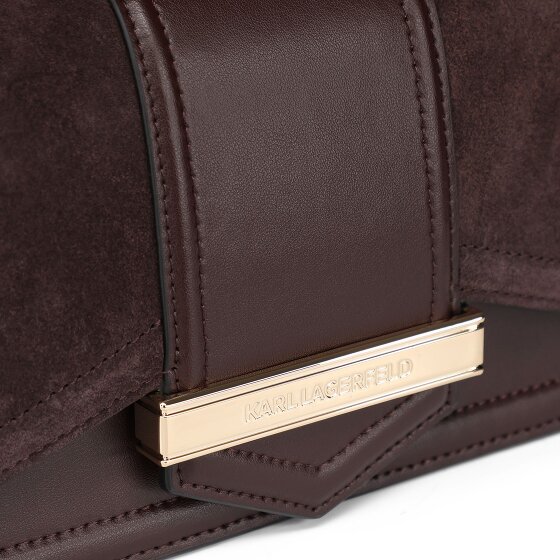 Karl Lagerfeld Nova Handtas Leer 20 cm Karl Lagerfeld Nova Handtas Leer 20 cm