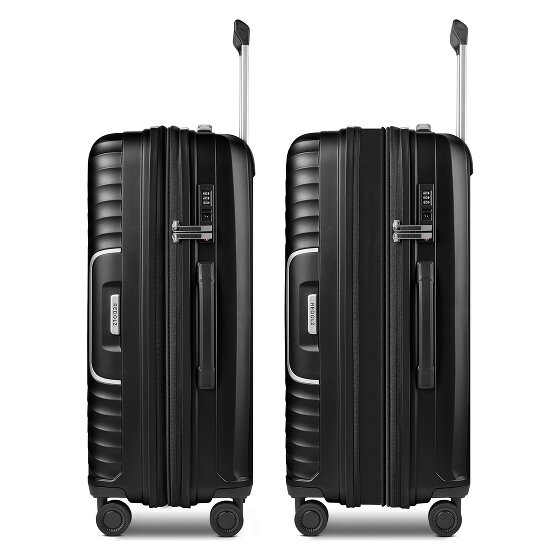 Redolz Essentials 01 4 wielen Trolley M 66 cm met uitbreidingsplooi