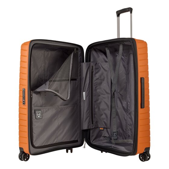 Stratic Novium 4 wielen Trolley L 77 cm met uitbreidingsplooi