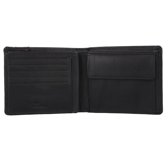 mano Don Leonardo RFID Leren Portemonnee 11,5 cm