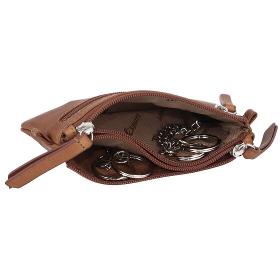 Esquire Dallas Sleutel portemonnee Leer 13.5 cm
