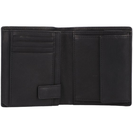 Strellson Blackwall BillFold V8 Portemonnee RFID Leer 10 cm Strellson Blackwall BillFold V8 Portemonnee RFID Leer 10 cm