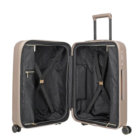 Travelite Barbara 4 wielen Trolley 65 cm met uitbreidingsplooi