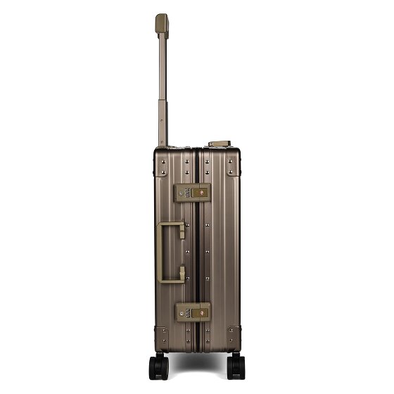 Aleon Traveler International aluminium cabinewagen met 4 wielen, 55 cm