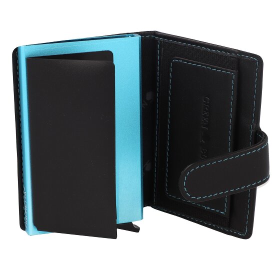 Greenburry Nappa Kredietkaart etui RFID-bescherming Leer 7 cm