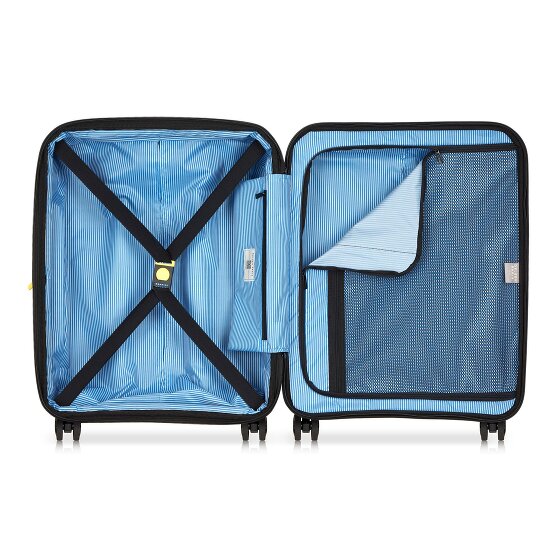 Delsey Paris Lutece Se 4 wielen Cabinewagen 55 cm met uitbreidingsplooi