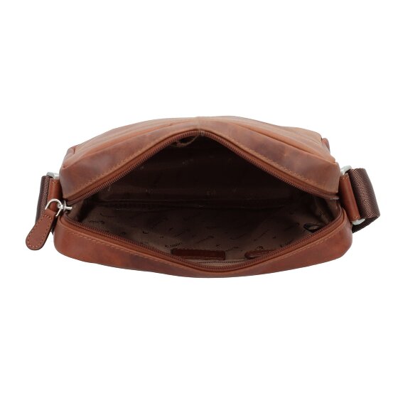 Esquire Dallas Schoudertas Leer 22 cm