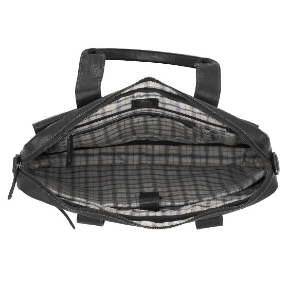 Pride and Soul Aktetas leder 40 cm laptop compartiment