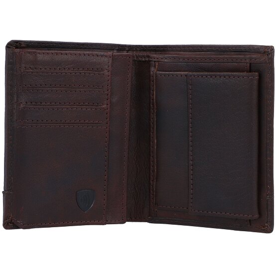 Spikes & Sparrow Portemonnee RFID Leer 10 cm