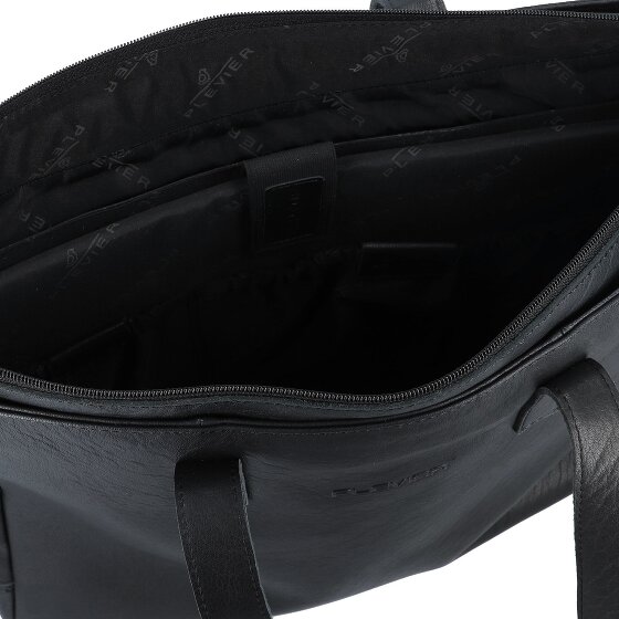 Plevier Rock Shopper Tas Leer 41 cm Laptop compartiment