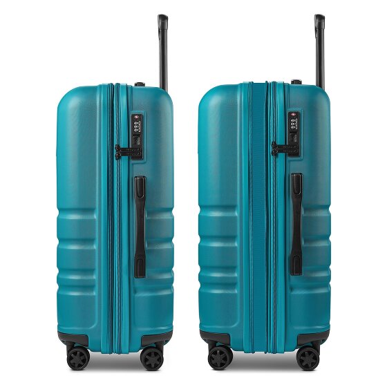 Redolz Pro ABS 4 wielen Trolley 65 cm met uitbreidingsplooi