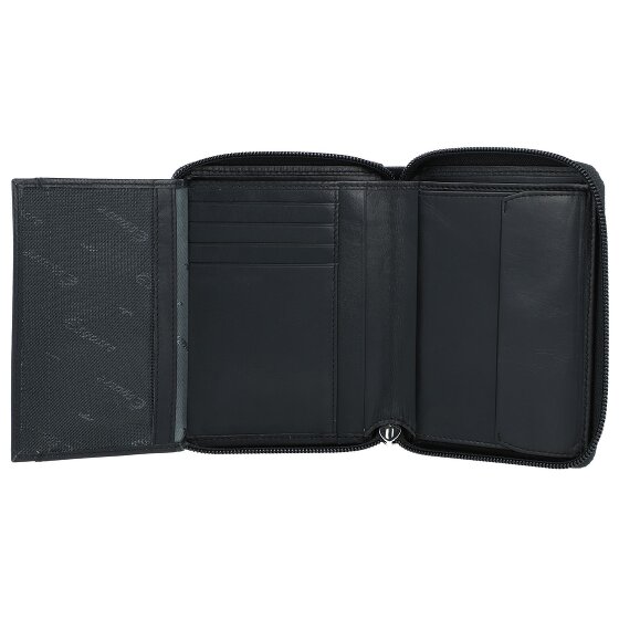 Esquire Nieuw Zijden Portemonnee Leer 10 cm