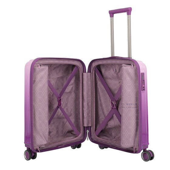 Travelite Lascana 4 wielen Cabinewagen S 50 cm