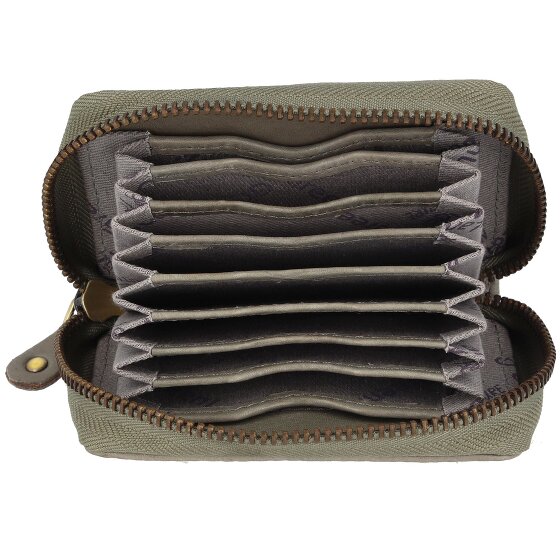 Greenland Nature Creditcard etui RFID Leer 10,5 cm Greenland Nature Creditcard etui RFID Leer 10,5 cm