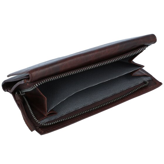 Spikes & Sparrow Portemonnee RFID Leer 19 cm
