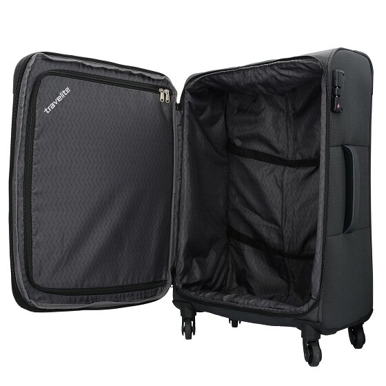 Travelite Derby 4-wielige trolley L 77 cm