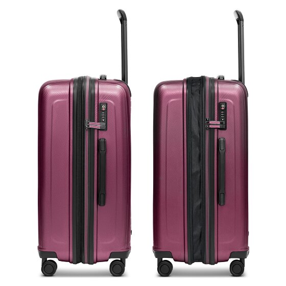 Redolz Essentials 14 4 wielen Trolley M 65 cm met uitbreidingsplooi