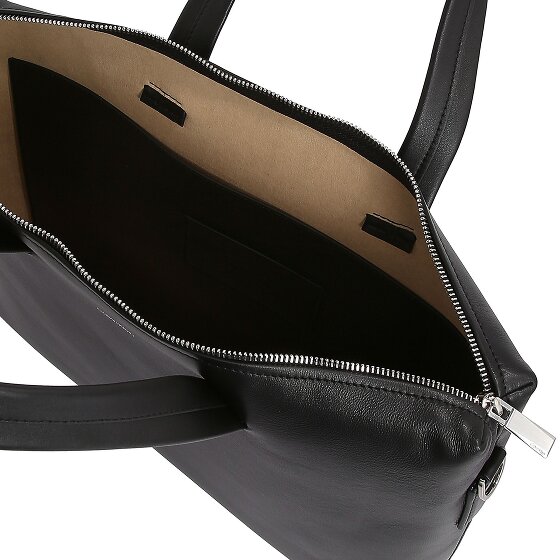 Calvin Klein CK Premium Koffer Leer 40.5 cm Laptop compartiment