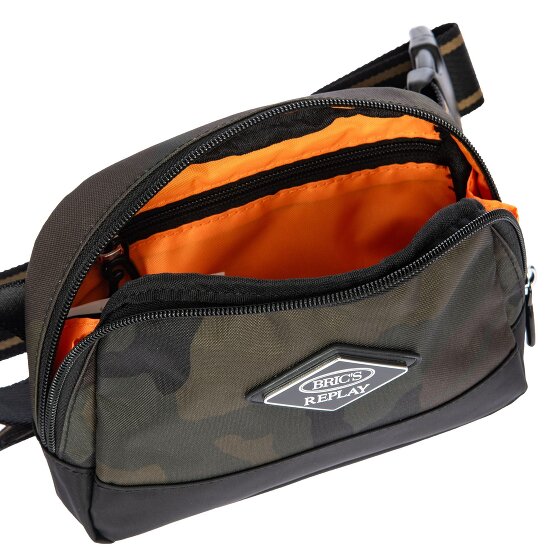 Bric's Replay Camouflage Mini tas Schoudertas 18 cm