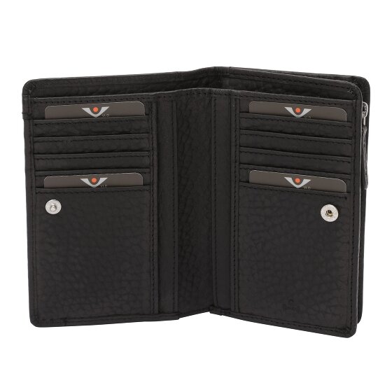 Voi Hirsch Portemonnee RFID-bescherming Leer 14.5 cm
