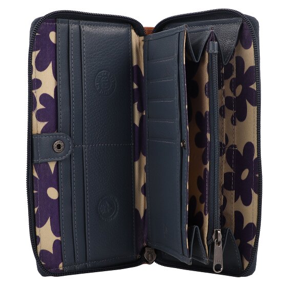 Greenburry Nappa Portemonnee RFID-bescherming Leer 19.5 cm