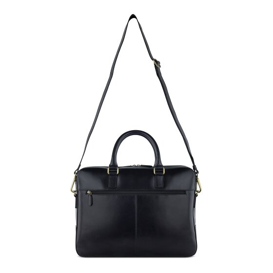 bugatti Remo Koffer Leer 40 cm Laptop compartiment