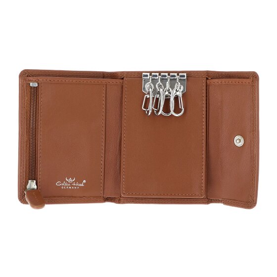 Golden Head Polo sleuteletui leer 10,5 cm
