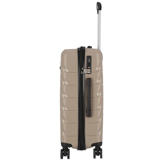 d&n Travel Line 4100 4 wielen Trolley M 64 cm