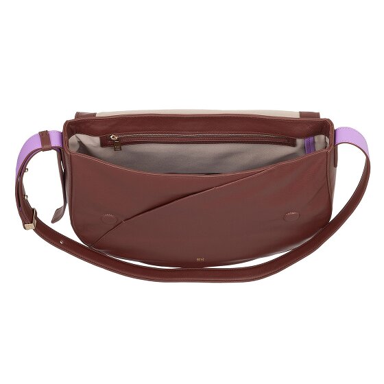 DuDu Formentera Schoudertas Leer 34 cm