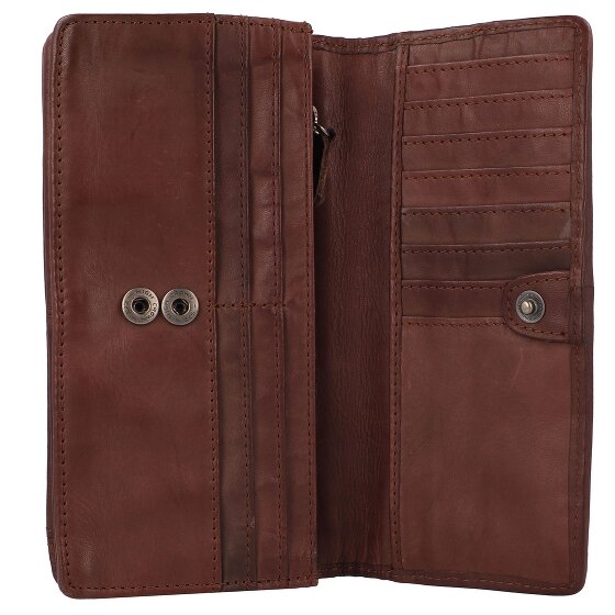 Harbour 2nd Soft Weaving Shelly Portemonnee Leer 18.5 cm