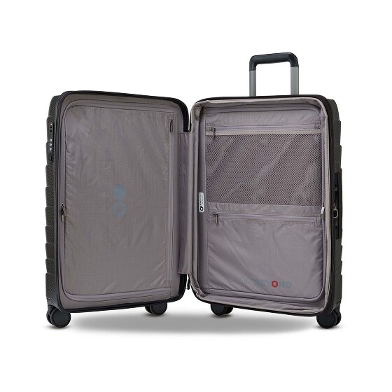 Echolac Exo 4 wielen Kofferset 3-delig met uitbreidingsplooi