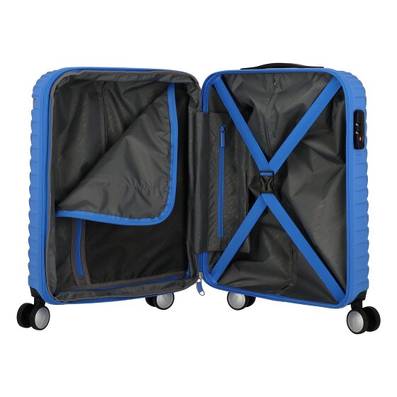 American Tourister Mickey Clouds 4 wielen Cabinewagen 55 cm met uitbreidingsplooi