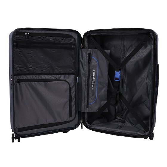 Hedgren Comby Grip 4 wielen Trolley M 65 cm met uitbreidingsplooi