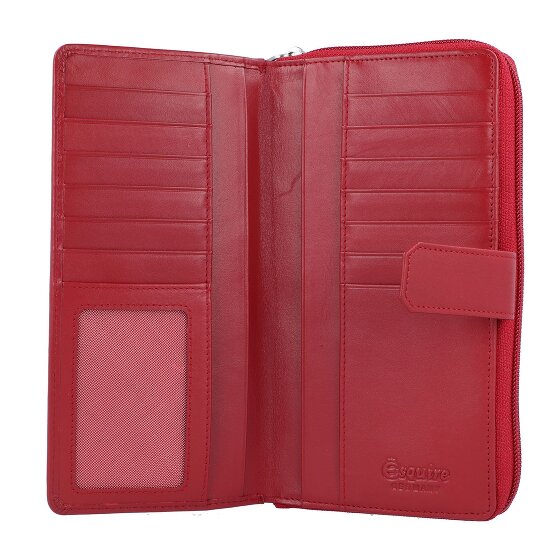 Esquire Nieuw Zijden Portemonnee Leder 19 cm Esquire Nieuw Zijden Portemonnee Leder 19 cm