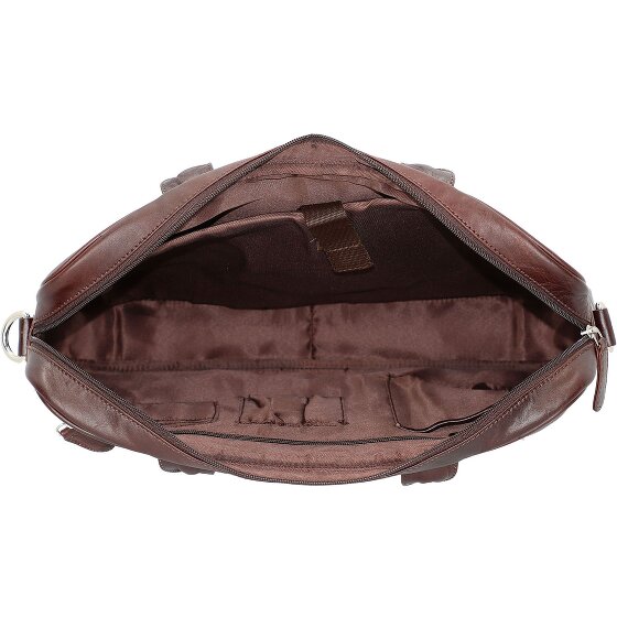 Dermata Aktetas leer 39 cm laptopvak