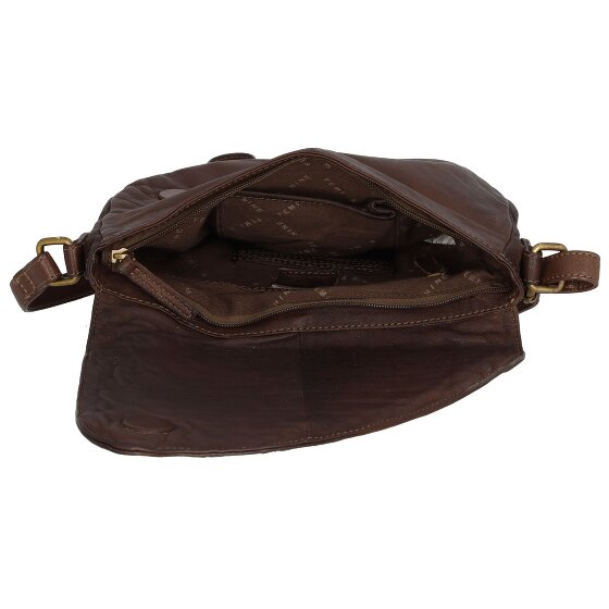 Greenland Nature Femi & Nine Leren Schoudertas 24 cm
