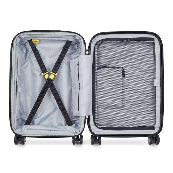 Delsey Paris Shadow 5.0 4-wiel cabine trolley 55 cm laptopvak met uitbreidingsplooi