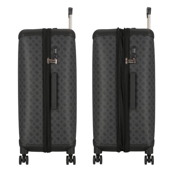 Guess Wilder 4 wielen Trolley 77 cm met uitbreidingsplooi