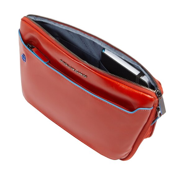 Piquadro Blue Square Schoudertas Leer 30 cm