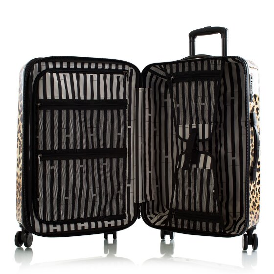 Heys Black Camo 4 wielen Trolley M 66 cm met uitbreidingsplooi