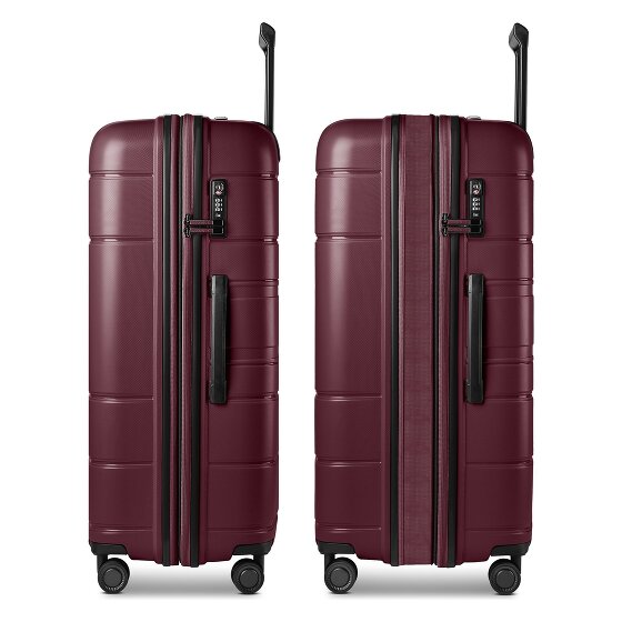 Redolz Essentials 11 4 wielen Trolley 76 cm met uitbreidingsplooi
