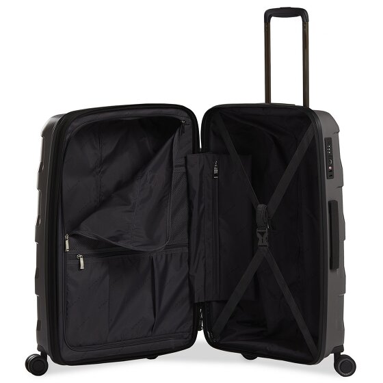 Stratic Straw + 4 wielen Trolley 65 cm met uitbreidingsplooi