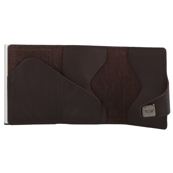 Tru Virtu Click & Slide Creditcardetui Portemonnee RFID Leer 6,5 cm