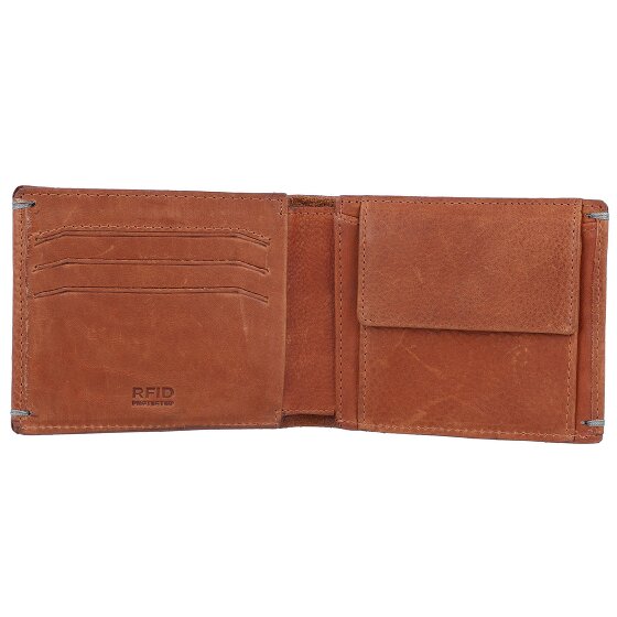 Burkely Antiek Avery Portemonnee RFID Leer 12 cm