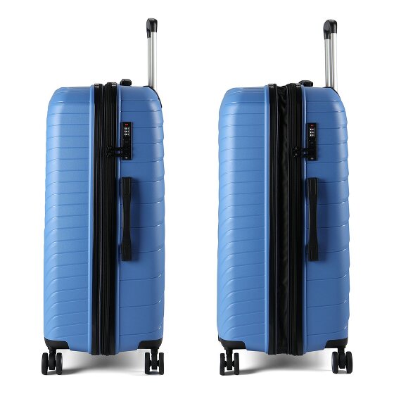 Benzi 5808 4 wielen Trolley 74 cm met uitbreidingsplooi