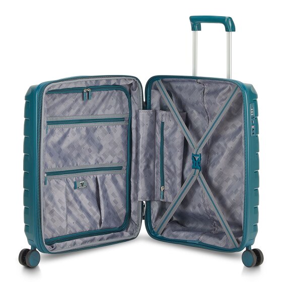Roncato Skyline 2.0 4 wielen Cabinewagen 55 cm met uitbreidingsplooi