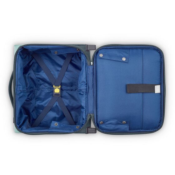 Delsey Paris Brochant 3 2 wielen Bedrijfswagen 39 cm Laptop compartiment